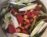 簡単♪トマトと玉子の中華スープ作り方2写真