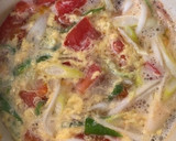 簡単♪トマトと玉子の中華スープ作り方3写真
