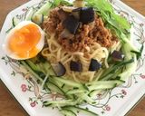 ナスとひき肉deピリ辛☆冷やし麺作り方4写真