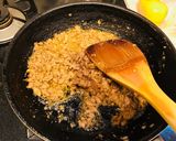 坦々肉味噌もやし作り方3写真