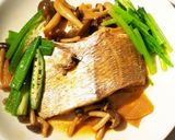 鯛の酒蒸し 醤油バター風味、簡単作り方5写真