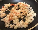 簡単☆たらこバター醤油ピラフ（炒飯）作り方3写真