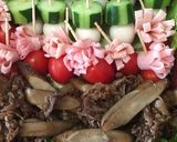 運動会 お弁当 盛り付け 2019作り方3写真