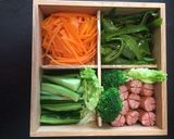 運動会 お弁当 盛り付け 2019作り方5写真