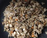 苦手な人でも食べられる黒にんにく入り炒飯作り方7写真