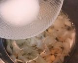 キャベツの芯で♪玉子ふわふわ簡単スープ作り方6写真