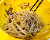 坦々肉味噌もやし作り方4写真
