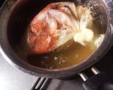 節約料理！フライドチキンの骨スープ作り方1写真