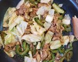 甜麺醤が無くてもできる⭐ゴーヤの回鍋肉作り方7写真