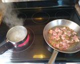 チーズトロトロカルボナーラ作り方1写真