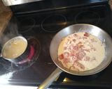 チーズトロトロカルボナーラ作り方3写真