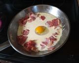 チーズトロトロカルボナーラ作り方4写真