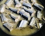 柿酢の骨まで食べるサンマ煮作り方4写真