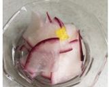 袋で簡単!紫(赤)大根、カブの甘酢漬け作り方5写真