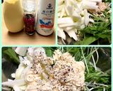 水菜と林檎のサラダ作り方4写真