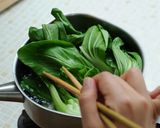 チンゲンサイのだしあんかけ作り方4写真