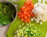 肉だんごと野菜のスープ作り方10写真