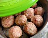 肉だんごと野菜のスープ作り方14写真
