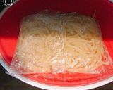 レンジで簡単！蒸し麺で、鮭クリームパスタ作り方1写真