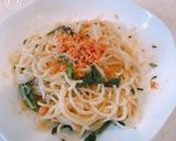 レンジで簡単！蒸し麺で、鮭クリームパスタ作り方6写真