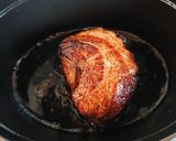 staubでジャスミン入りほうじ茶の煮豚作り方4写真