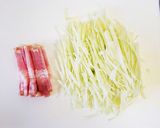 うまうまキャベツのヘルシー目玉焼き作り方1写真