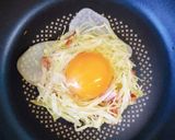 うまうまキャベツのヘルシー目玉焼き作り方5写真