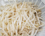 ☆もやし・炒り卵♪カレーオイマヨ和え☆作り方1写真