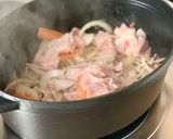 味噌ラーメンみたい【具沢山春雨味噌スープ作り方3写真