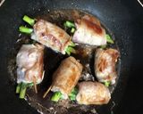 生姜焼き肉でアスパラ肉巻き大葉チーズ入り作り方6写真