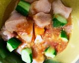 全てレンジ鶏胸肉ときゅうり野菜味噌炒め煮作り方8写真