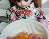 リカちゃん♡鶏ひきの揚げさんꕤおでんにも作り方2写真