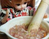 リカちゃん♡鶏ひきの揚げさんꕤおでんにも作り方6写真