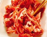 豚こま肉の粒マスタードオイマヨ野菜炒め☆作り方2写真