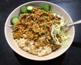高タンパク低脂質な緑豆ドライカレー作り方5写真