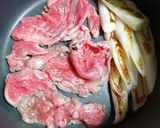 鶏むね肉で、かさ増しすき焼き作り方2写真