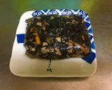 解凍したひじき煮入り☆だし巻き玉子作り方1写真