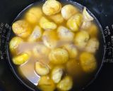 簡単栗ご飯・栗の炊き込みご飯・3合作り方3写真