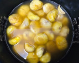 簡単栗ご飯・栗の炊き込みご飯・3合作り方3写真