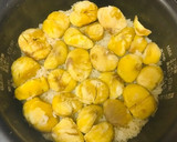 簡単栗ご飯・栗の炊き込みご飯・3合作り方4写真