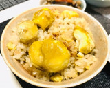 簡単栗ご飯・栗の炊き込みご飯・3合作り方5写真