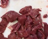 臭みのない　鶏レバーの甘辛煮作り方2写真