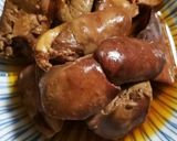 臭みのない　鶏レバーの甘辛煮作り方8写真