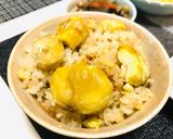 栗ご飯・栗の炊き込みご飯・簡単・2合作り方5写真
