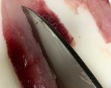 【基本】カワハギのさばき方(お刺身まで)作り方24写真