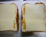 簡単！マーマレードチーズカレートースト作り方3写真