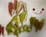 【応用】4種のオクラのピクルス(甘め)作り方5写真