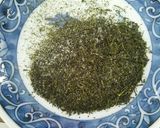 和風!つみたてお茶の葉の天ぷら♪作り方5写真