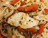 トマト缶＆赤ワインのトマトソースパスタ作り方4写真
