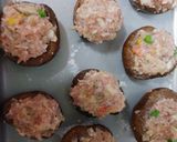 お弁当に椎茸の肉詰め作り方5写真